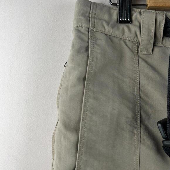 The North Face Convertible Pants Mens Medium Tan Shorts Nylon Hiking Outdoors - Picture 9 of 9